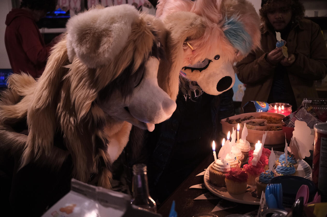 Knives &amp; Breakfast celebrating their birthday