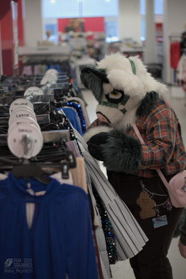 Onion going clothes shopping at Fursquared 2025
