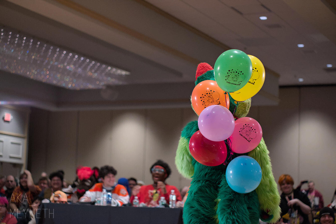 Dewshep hosting the Furcationland dance comp