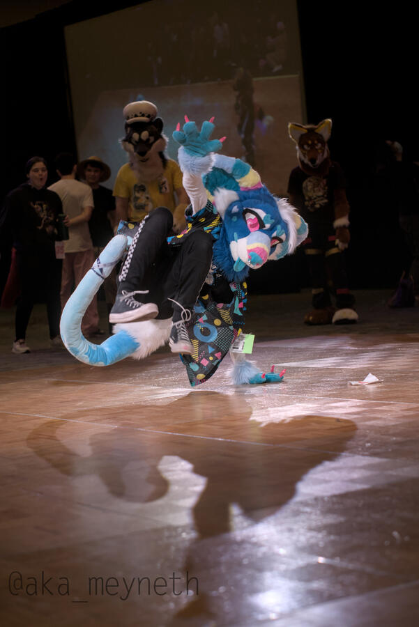 Gummi Rat at the ANE dance prelims