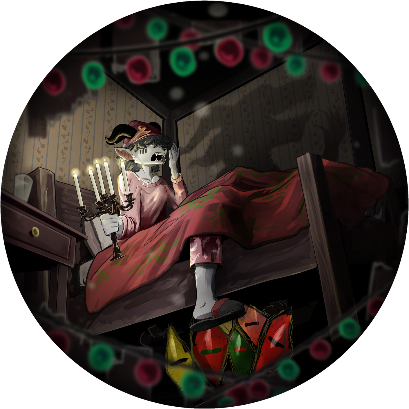 &quot;Thought you heard something? Aww, don&#39;t be scared...&quot;